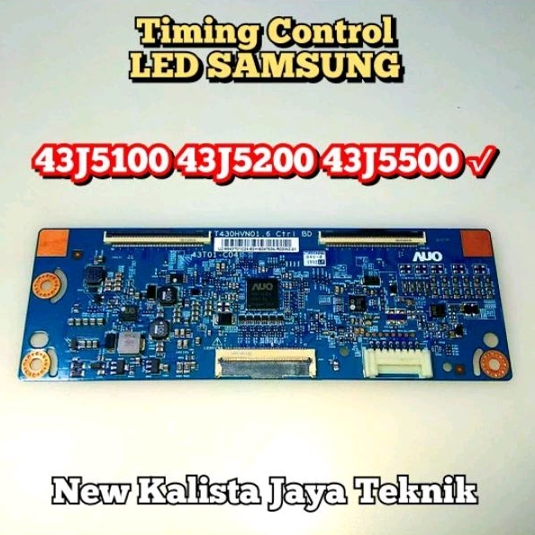 TCON TV SAMSUNG 43J5100 43J5200 43J5500 ORIGINAL T430HVN01.6 TCON SAMSUNG 43J5100 43J5200 43J5500 TI