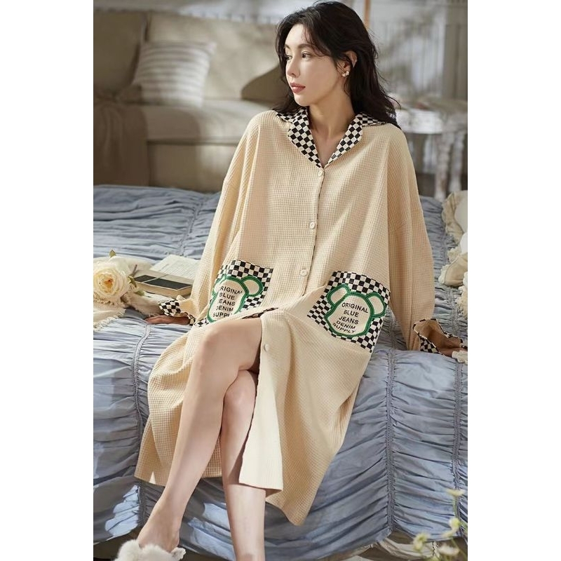 baju tidur piyama import model PP kancing