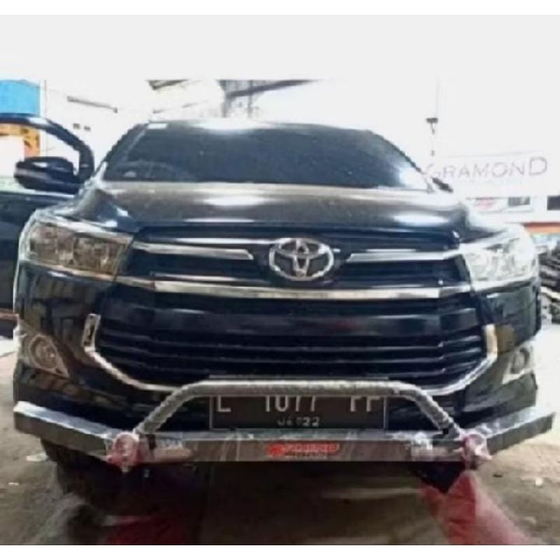 Tanduk Depan Innova Lama Towing Bar Bumper Guard Rhino Original Besi
