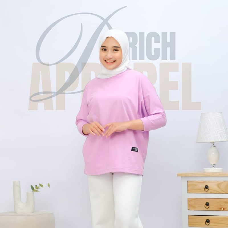 Atasan Batwing Wanita / Atasan Batwing Jumbo / Kaos Batwing Polos / Batwing Kekinian / Batwing Polos