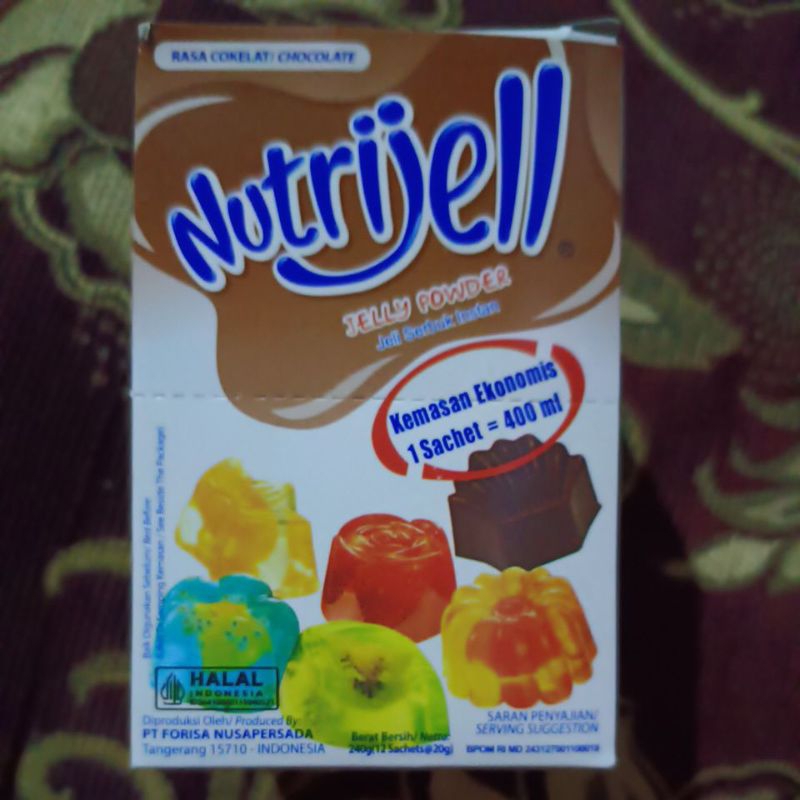 

Nutrijel coklat 1 kotak