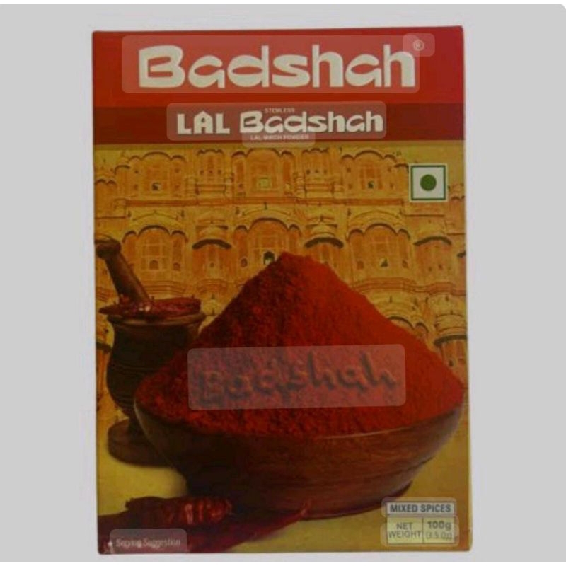 

Lal Badshah atau Bubuk Cabe Badshah atau Badshah Lal Mirchi atau Cabe powder atau Badshah Lal Mirchi Powder