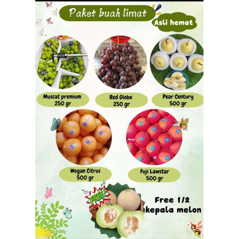 

PAKET BUAH | Bundling Buah | fruits package
