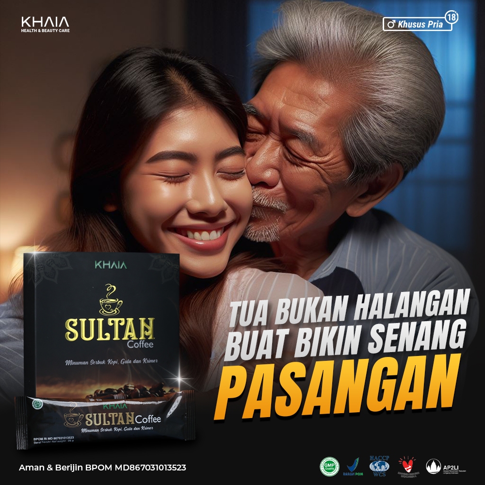 

Kopi Sultan Ginseng Khaia Penambah Stamina Pria Dewasa Kuat Perkasa Tahan Lama | Sultan Coffee