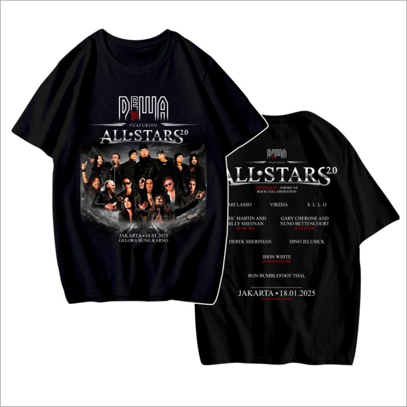 DEWA 19 ALL STAR | KAOS DEWA 19 | T-SHIRT DEWA 19
