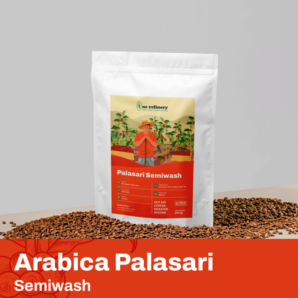 

Biji Kopi Arabica Palasari Semiwash
