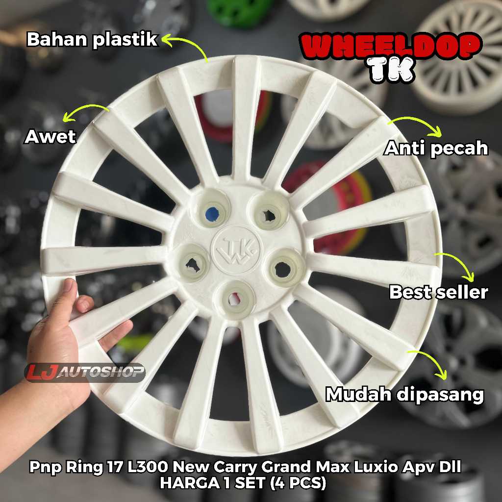 wildop tk r17 model palang dokar untuk ring13-17 weldop L300 newcary grandmax LUBANG 5 MEREK TK ORI