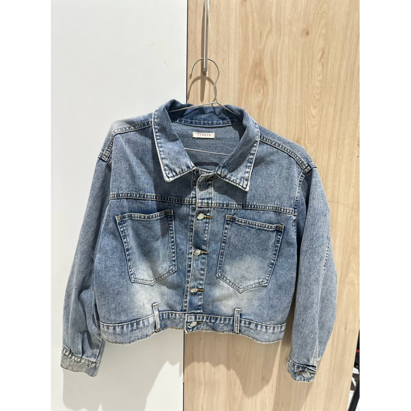PRELOVED CLARYN THE LABEL LORRAINE DENIM JACKET