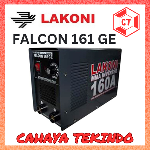LAKONI FALCON 161GE / 161 GE MESIN LAS INVERTER MMA GE SYSTEM / TRAVO LAS LISTRIK WELDING 160 AMPERE