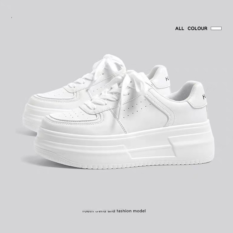 LANGSUNG KIRIM GROSIRCOD SEVENDAY SEPATU SNEAKERS PUTIH SEPATU WANITA FASHION FQ558 PUTIH