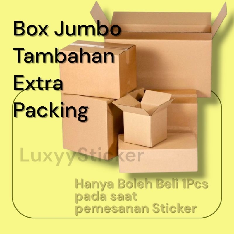 

Extra Box Jumbo Tambahan Packing Karton