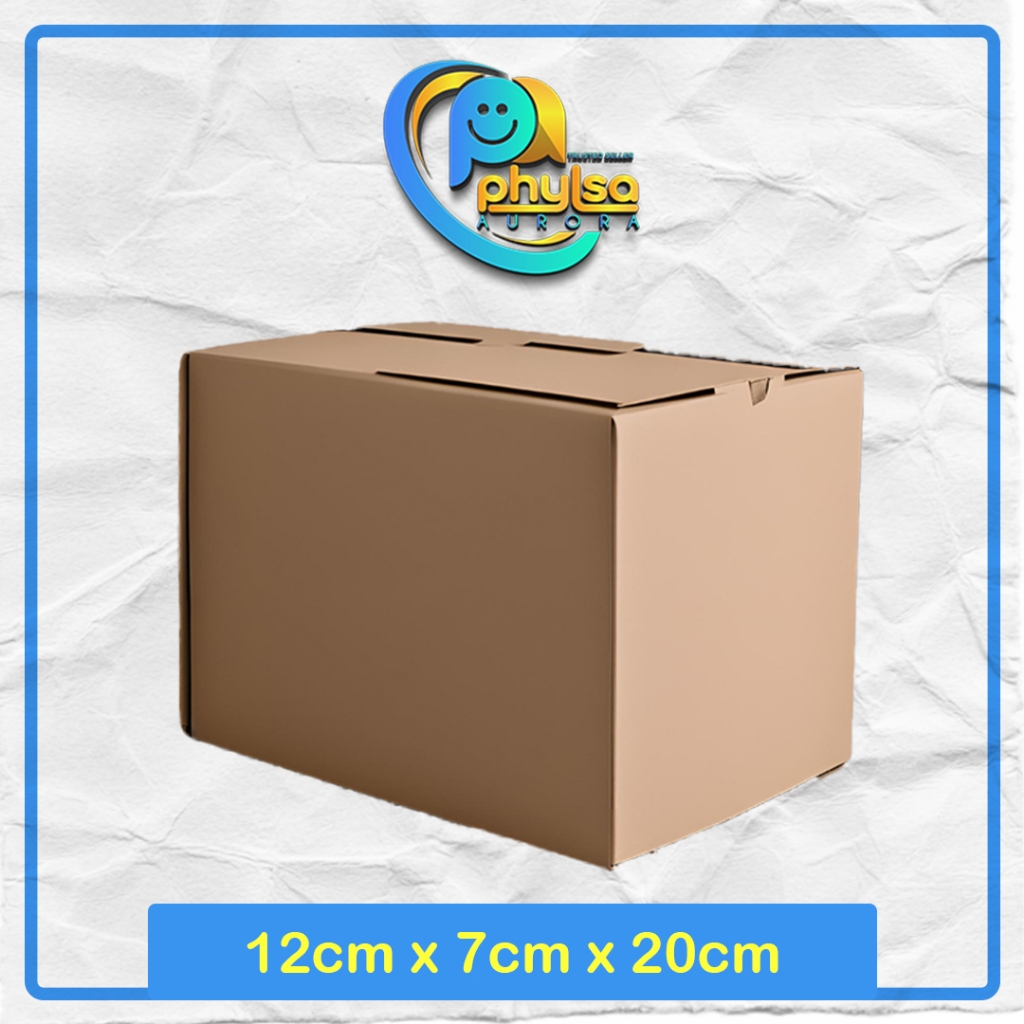 

Box Kardus Packing12*7*20 Single Wall Premium - K125/M125/K125, B/Flute