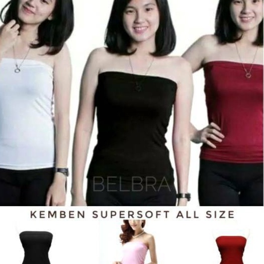 Ekstra ITSHOP  Kemben Wanita Polos Tanpa Cup Allsize Kemben Dalaman Kebaya Wanita  Kemben Panjang Po