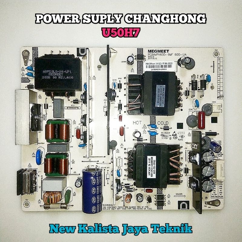 PSU TV CHIQ CHANGHONG U50H7A ORIGINAL POWERSUPLY CHANGHONG 50H7 PSU 50H7A REGULATOR TV U50H7 MESIN T