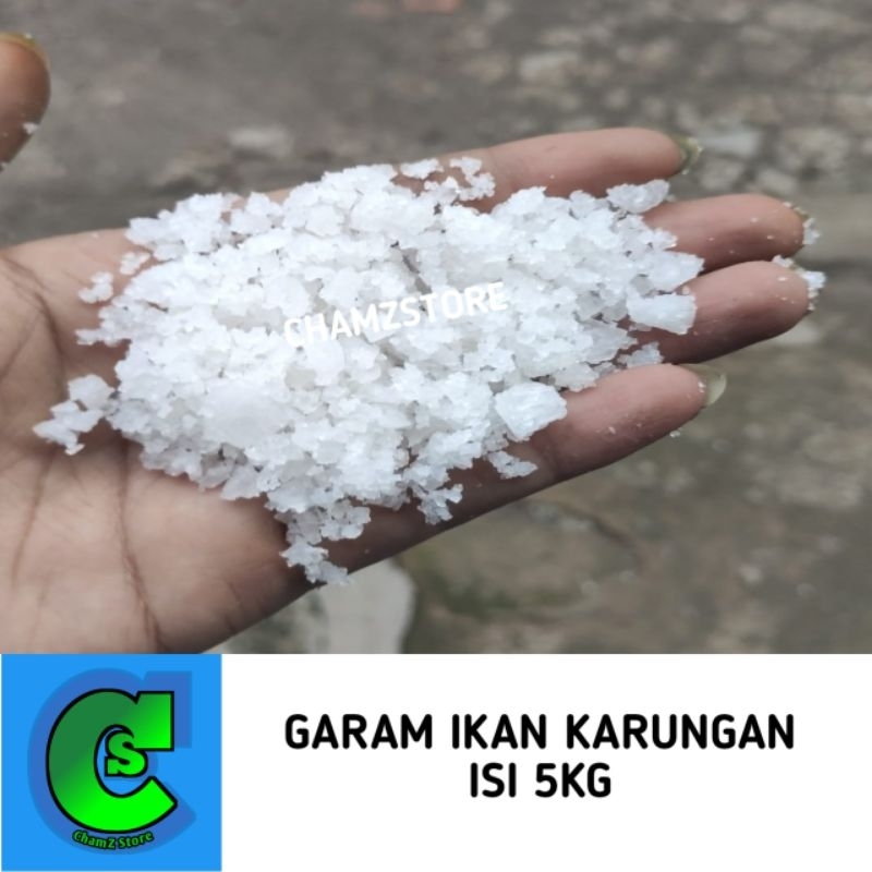 

Garam ikan 5kg / garam krosok 5kg / garam kasar 5kg / garam karungan 5kg