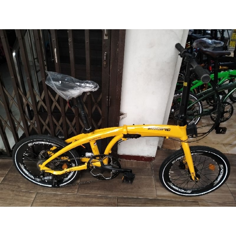 Sepeda Lipat Pacific Noris 3.0 Kuning