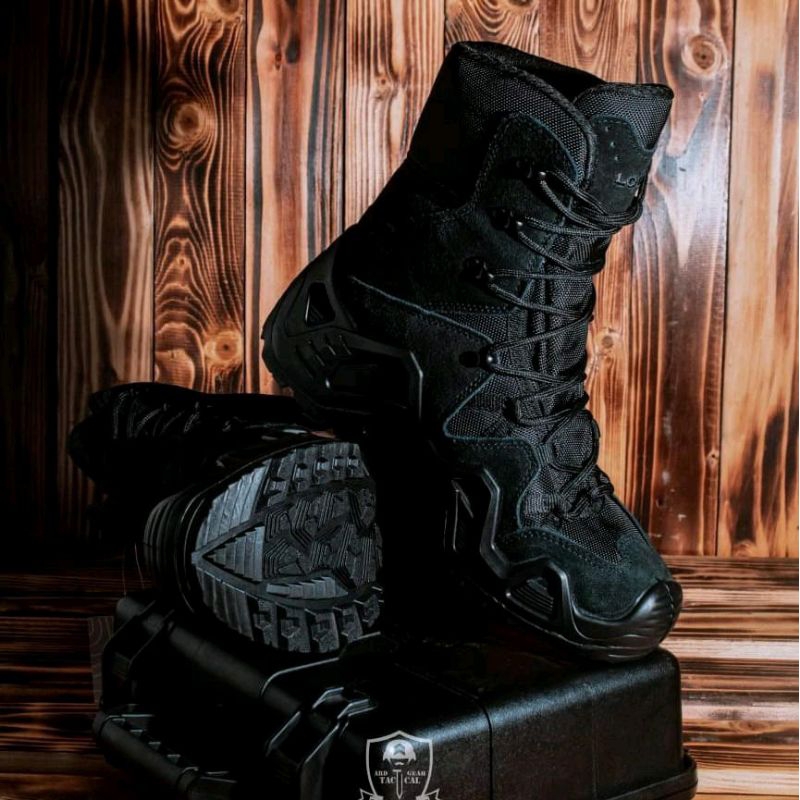 Sepatu PDL Lowa China High Black And Green