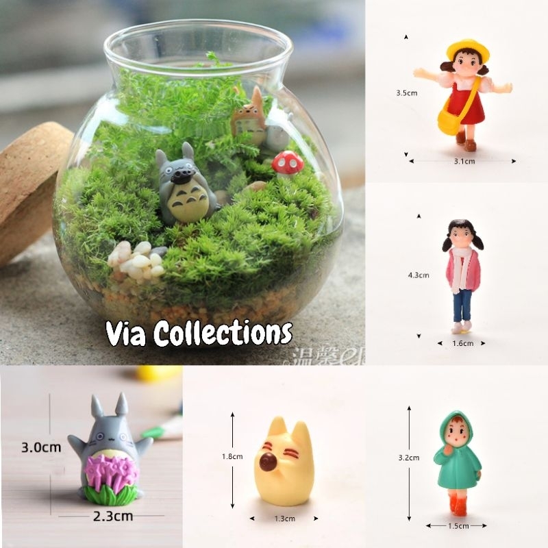 Figure SET Totoro /Minifigure/Dekorasi dll