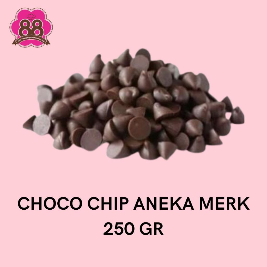 

CHOCO CHIP// COKLAT BUTIR COLATTA// TULIP// CHEFMATE//ELMER//KABUKI//LAGIE