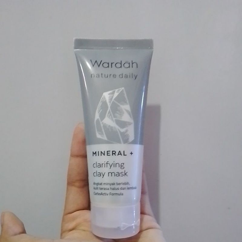 WARDAH Nature Daily Mineral+ CLARIFYING CLAY MASK CHARCOAL