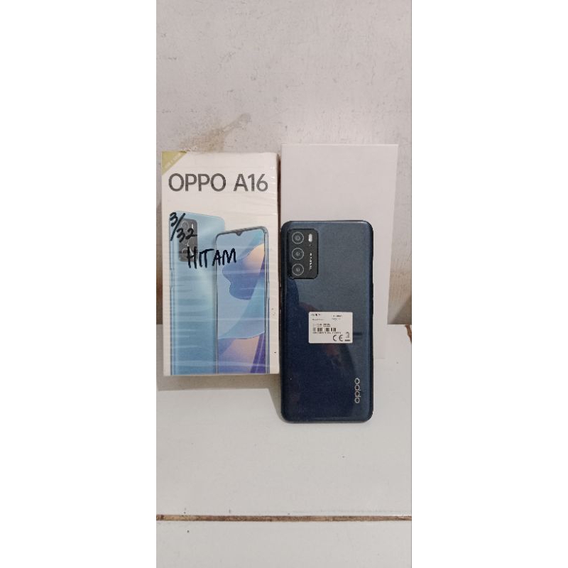 Second Hp Oppo A16 ram 3/32 Fulset