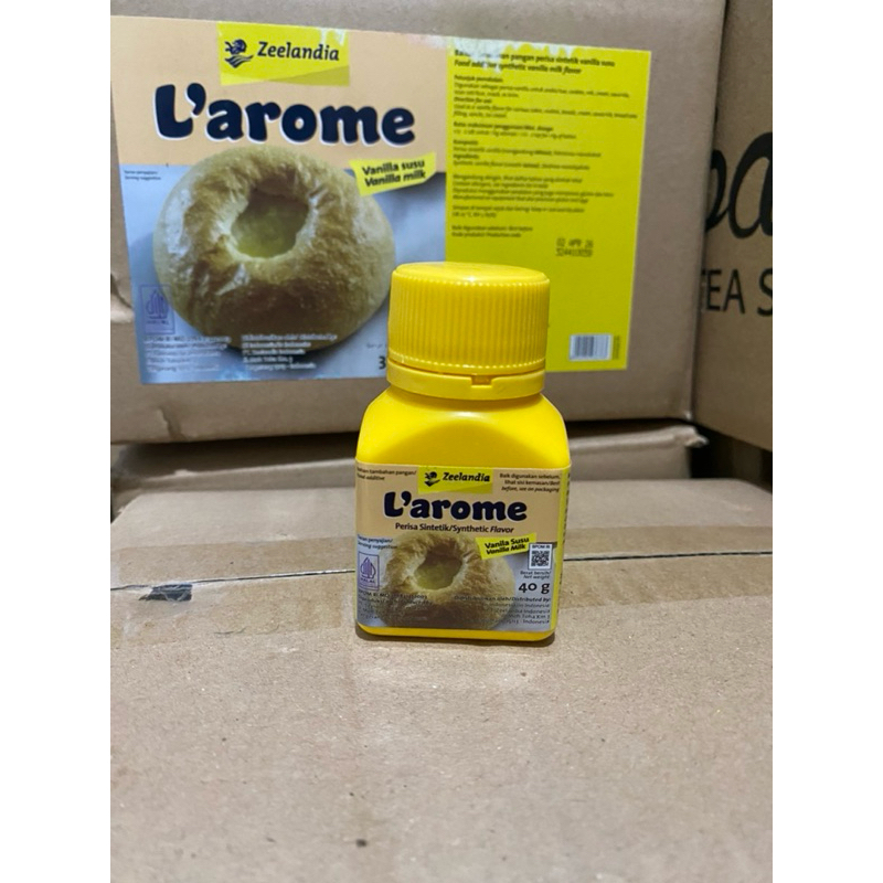 LAROME BUTTER 40 gr | PERISA BUBUK | PEWARNA VANILLA SUSU