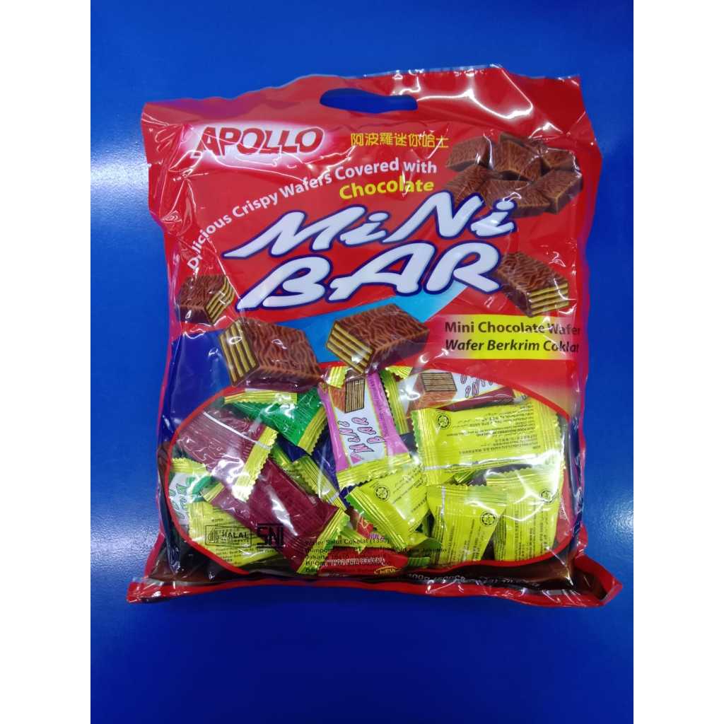 

APOLLO MINI CHOCOLATE WAFER 50 BAR X 6 GR