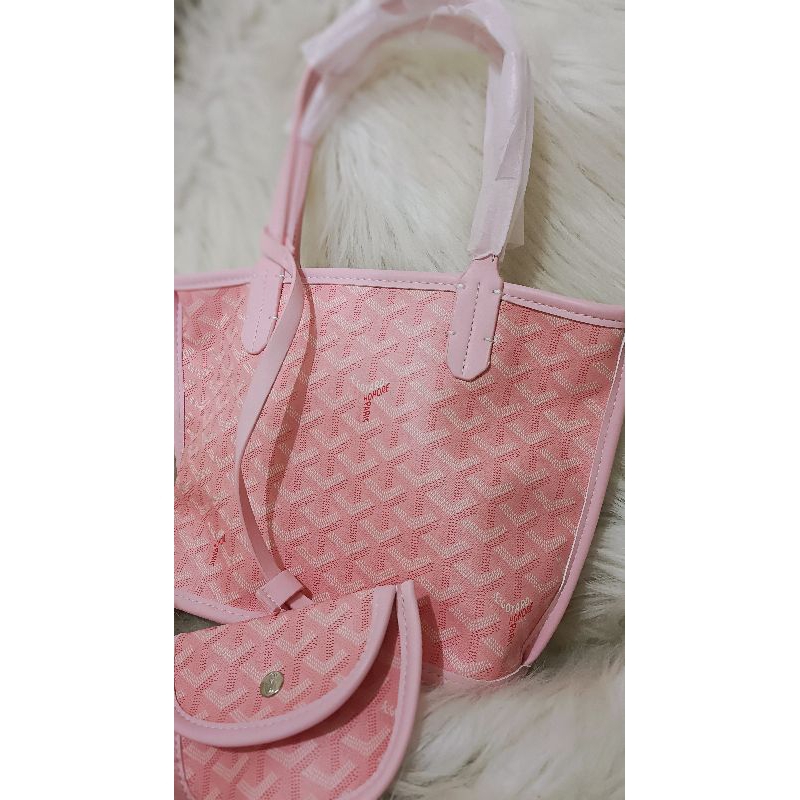 TOTE GOYARD PINK NEW / TAS GOYARD PINK / TAS TOTE GOYARD SIZE S