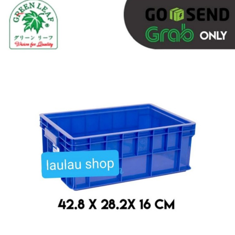 Big Sale Box Container Green Leaf 2245 P  Kontainer Industri Plastik 2245P  Kotak Spare Part  Kolam 