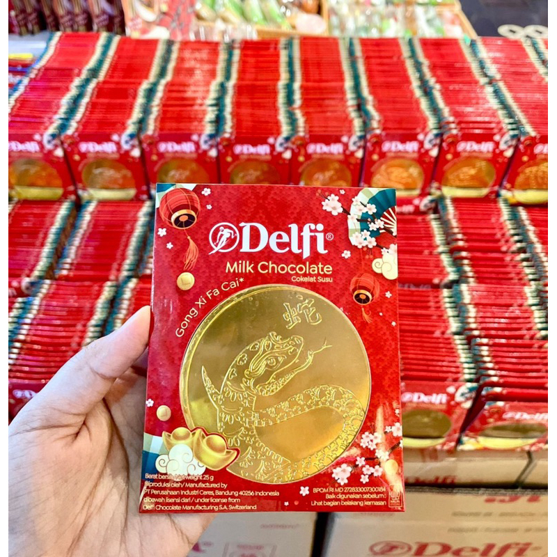 

Coklat Coin Delfi Chocolate Milk / Coklat Koin Imlek / 10 Pcs