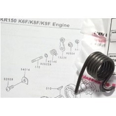 PER TUAS GIGI PER STOP NINJA RR R SS per operan stop per stoper operan gigi klx 92145-0349 / 92081-1