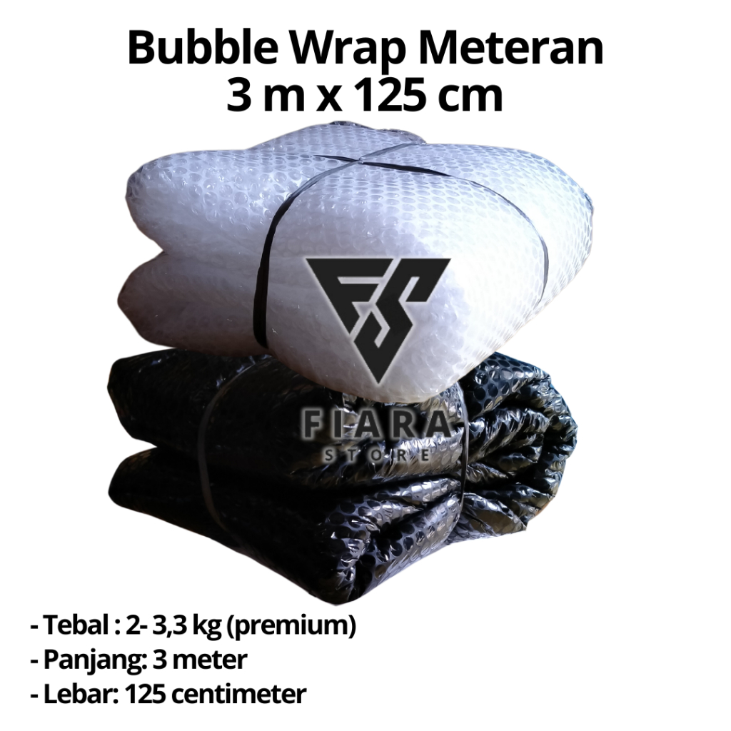 

Bubble Wrap 3 m x 125 cm (3 meter)