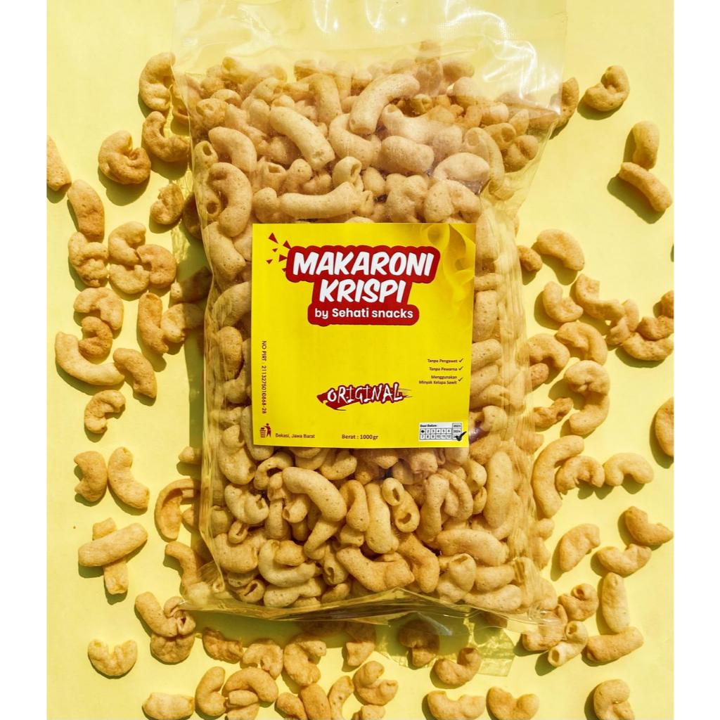 

Makaroni Krispi Original sehati snacks 250GR