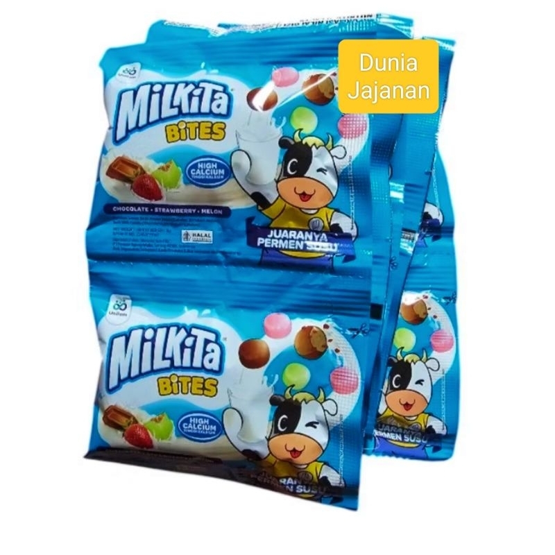 

Permen Susu Milkita Bite 1 renceng 10 pcs