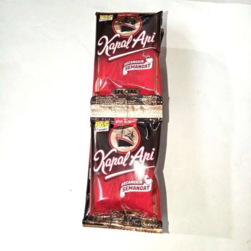 

kapal api sachet kecil tanpa gula 10x6.5 gram