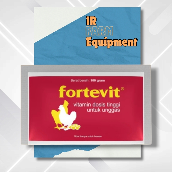 Vitamin Hewan Ternak Fortevit 1kg kemasan 100gram