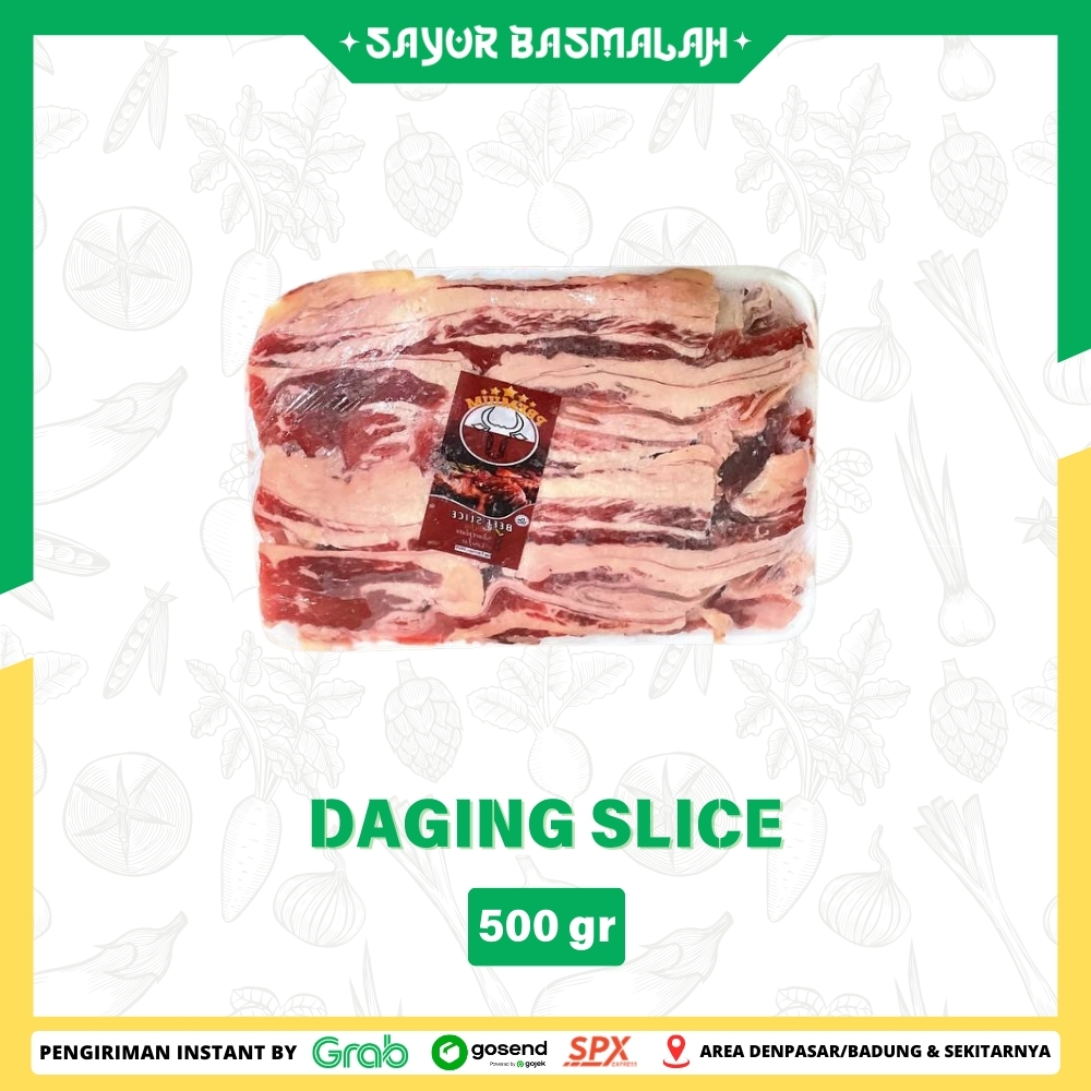 

Daging Sapi Slice - Sayur Basmalah