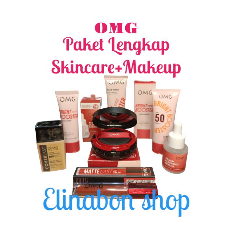 OMG Paket Lengkap Skincare+Makeup