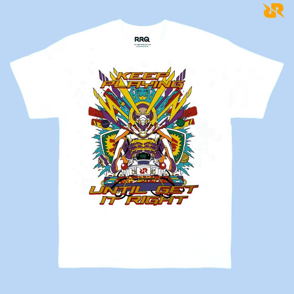 Kaos RRQ x 3SECOND Keep Playing hitam Tshirt RRQ terbaru
