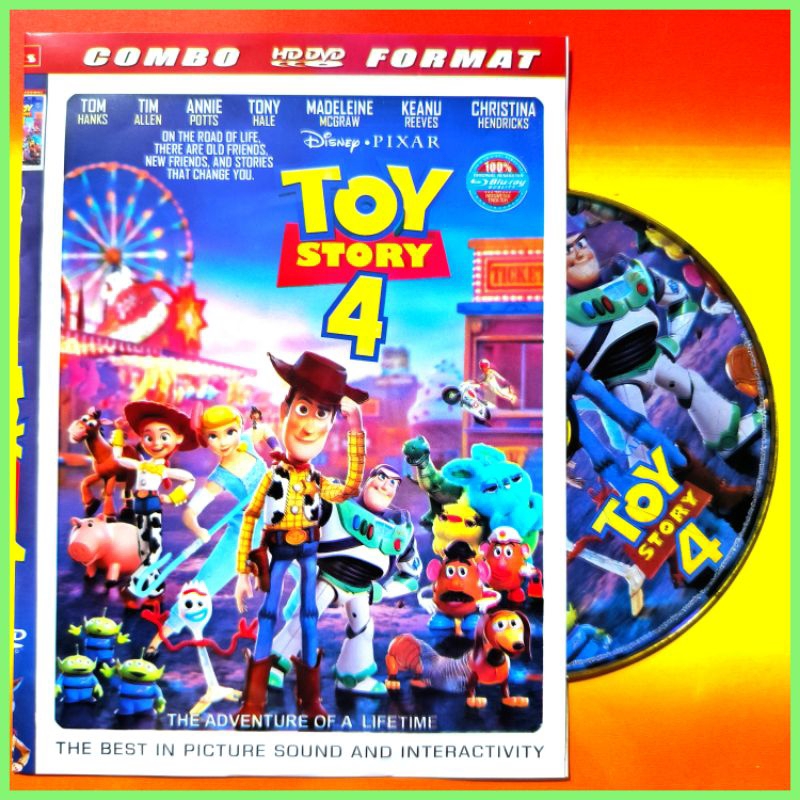 Kaset Film Kartun Animasi TOY STORY 4