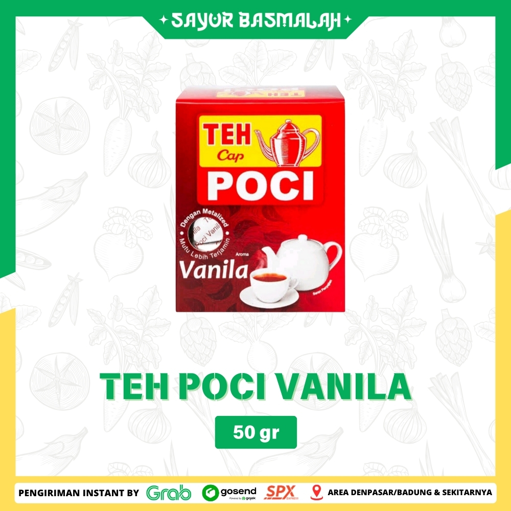 

Teh Poci Vanila Serbuk - Sayur Basmalah