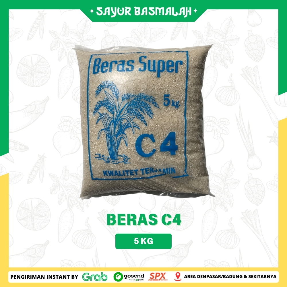 

Beras C4 5kg - Sayur Basmalah