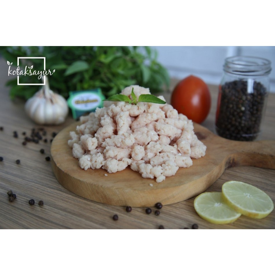 

BERKAH Ayam Negeri Giling Chicken Mince Organik 500gr (Dada Ayam)