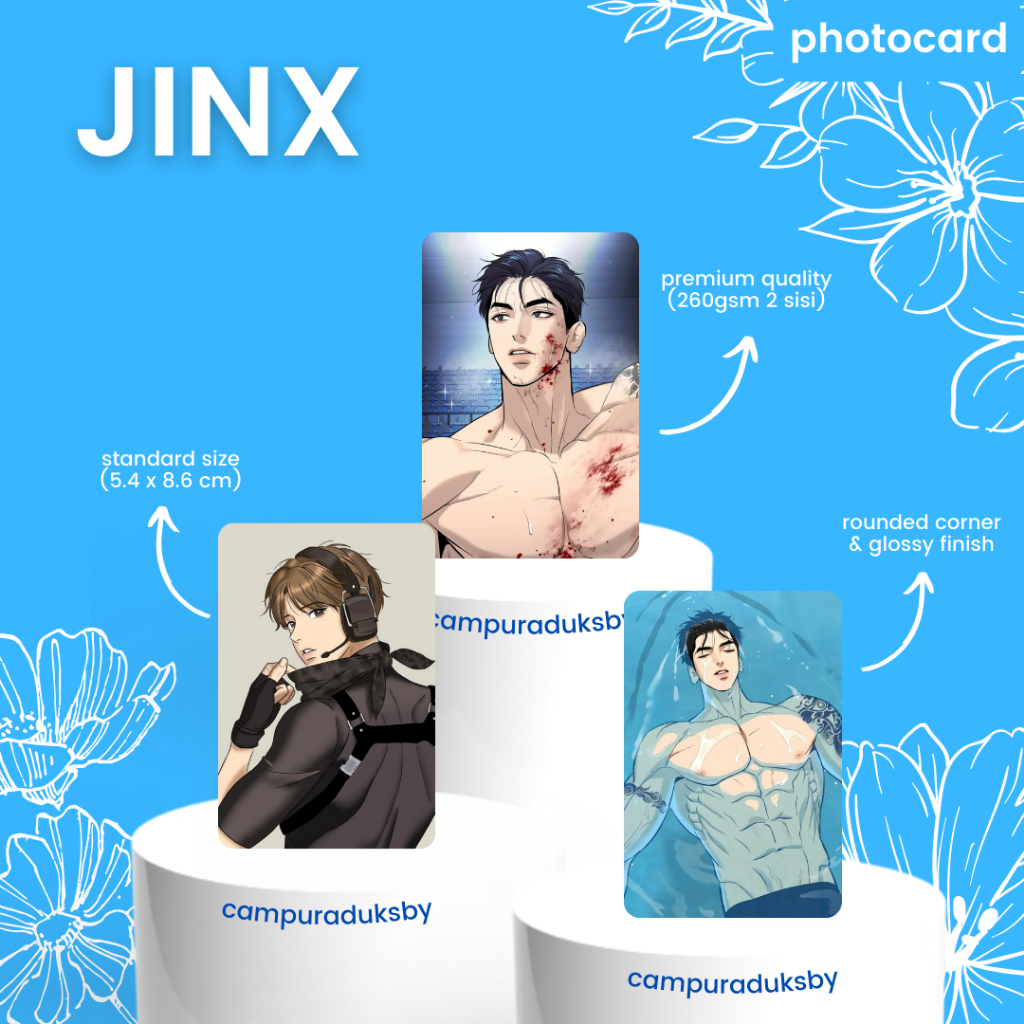 Jinx Premium Photocard (BUY 5 FREE 1)