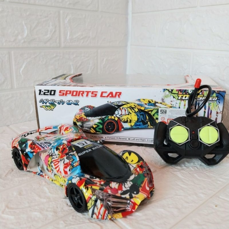 mobil mainan remote control sport car racing