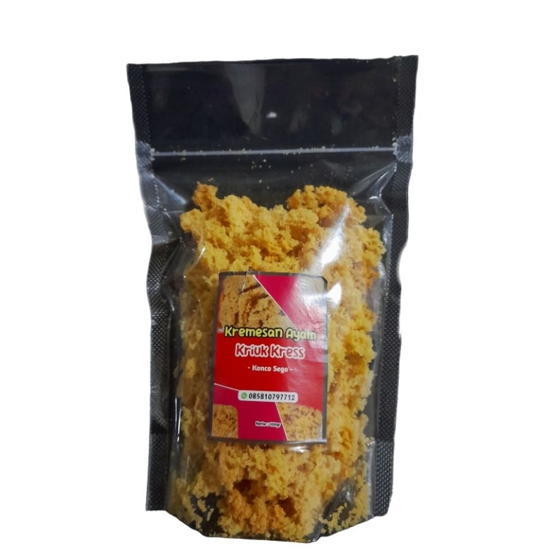 

kremesan Ayam Kriuk Krezzz kemasan pouch
