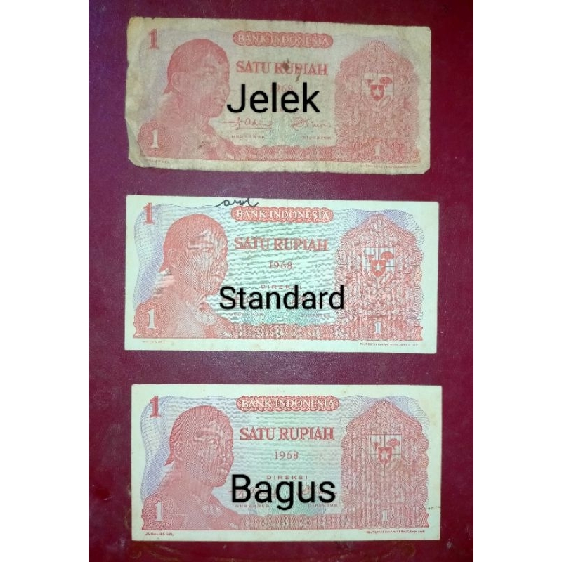 Termurah 1 rupiah Sudirman 1968