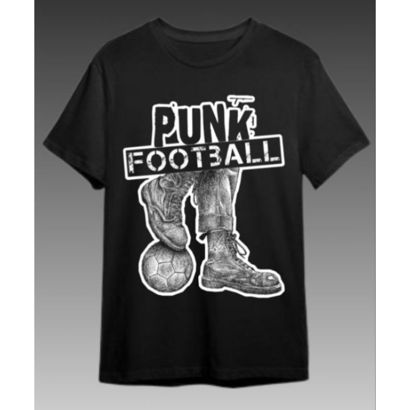 T-shirt PUNK FOOTBALL #Kaos football#Kaos Casual#