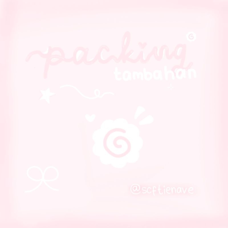 

Packing Tambahan [ Baca Deskripsi ] ࣪ ִֶָ ౨ৎ