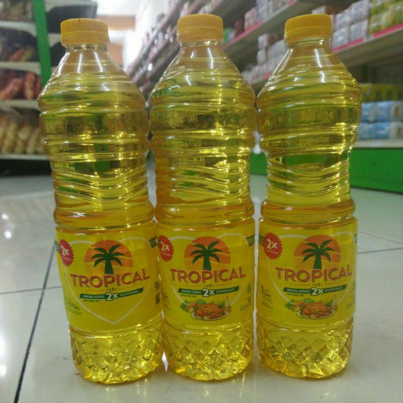 

Tropical minyak goreng botol 1 lt